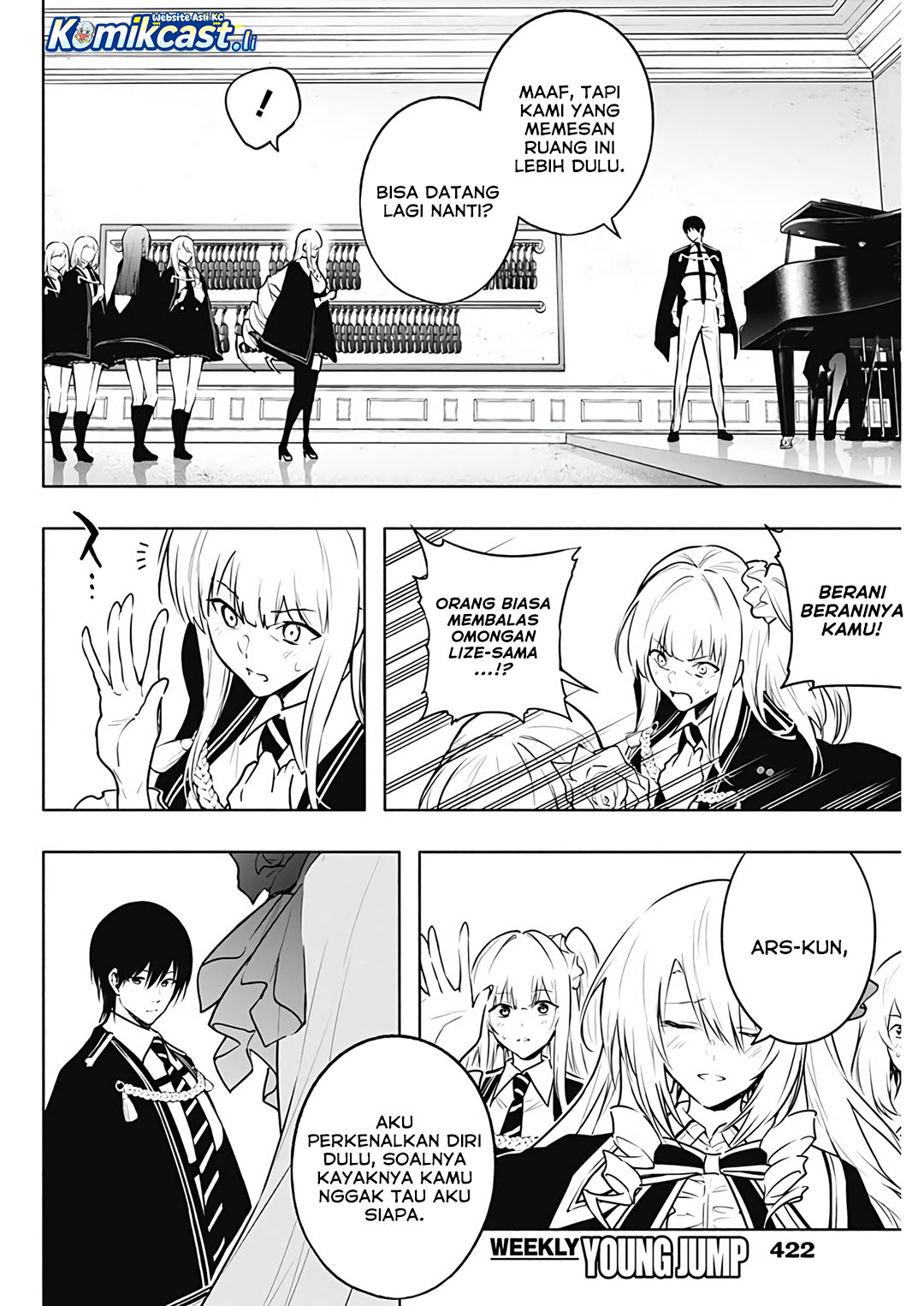 Ouritsu Mahou Gakuen no Saikasei: Slum Agari no Saikyou Mahoushi, Kizoku darake no Gakuen de Musou suru Chapter 135 - halaman 4