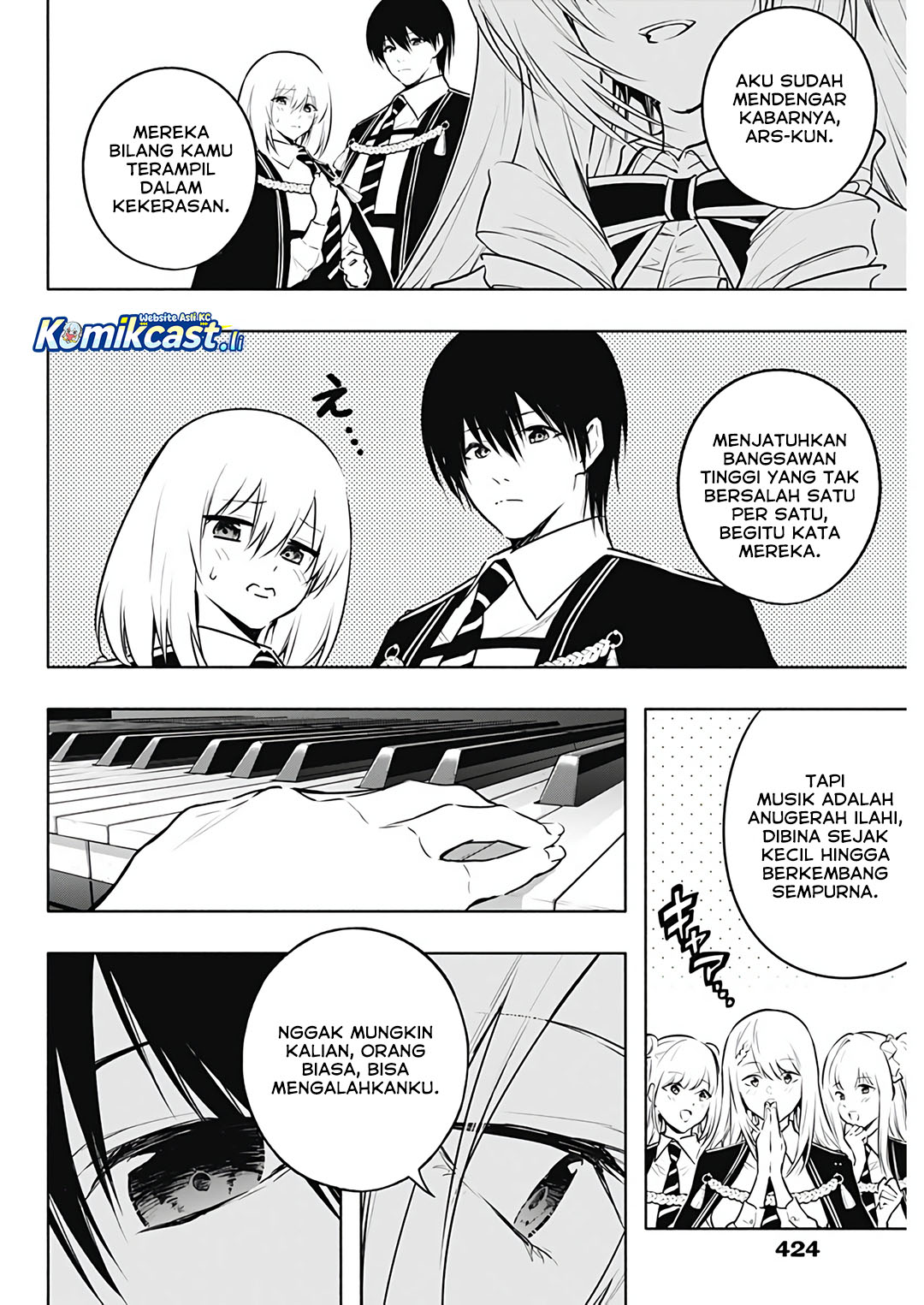Ouritsu Mahou Gakuen no Saikasei: Slum Agari no Saikyou Mahoushi, Kizoku darake no Gakuen de Musou suru Chapter 135 - halaman 6