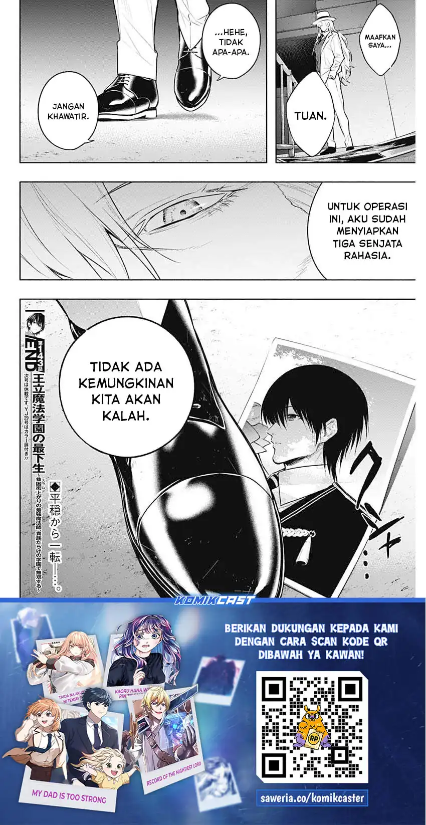 Ouritsu Mahou Gakuen no Saikasei: Slum Agari no Saikyou Mahoushi, Kizoku darake no Gakuen de Musou suru Chapter 143 - halaman 9