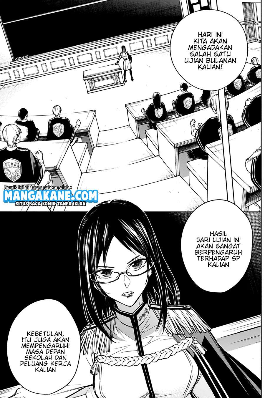Ouritsu Mahou Gakuen no Saikasei: Slum Agari no Saikyou Mahoushi, Kizoku darake no Gakuen de Musou suru Chapter 18 - halaman 1