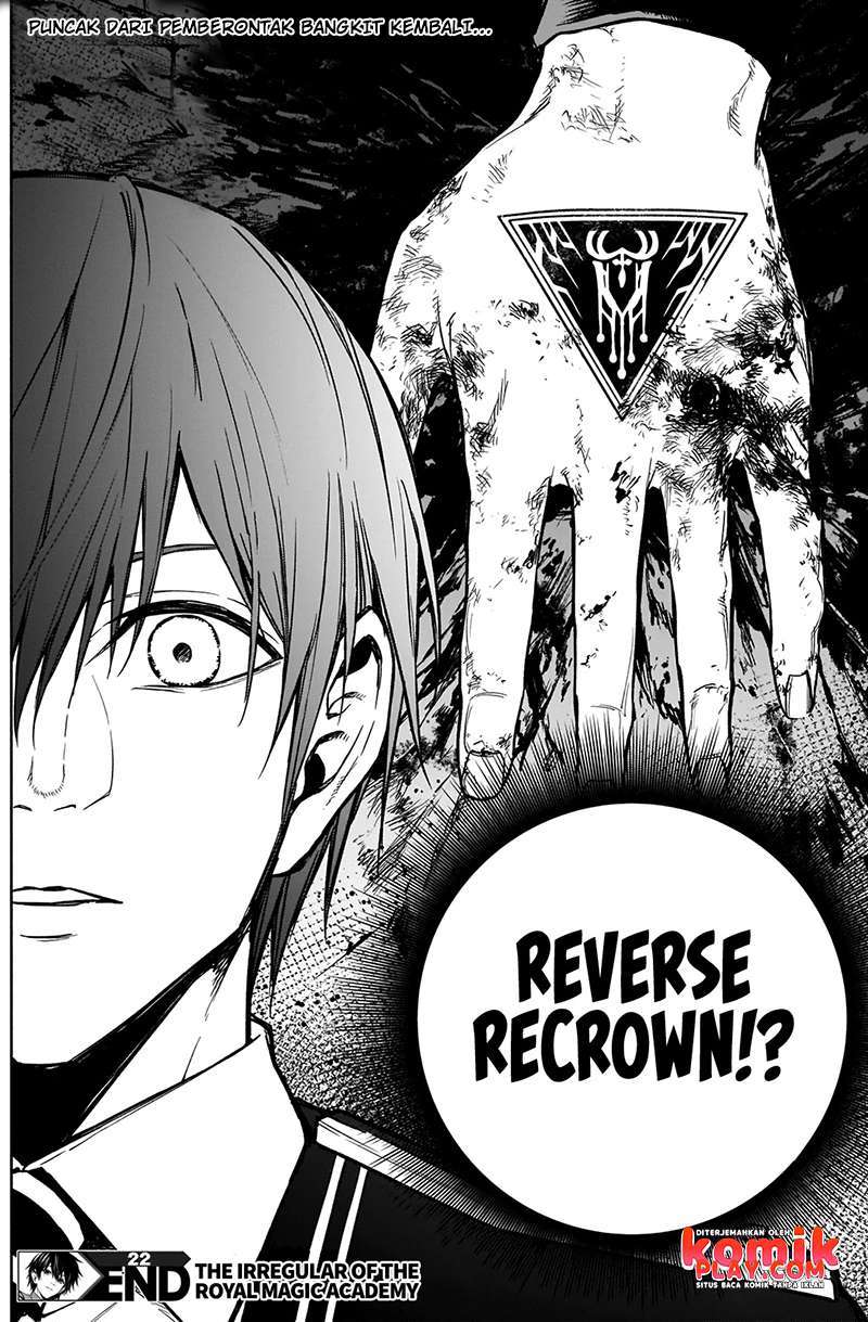 Ouritsu Mahou Gakuen no Saikasei: Slum Agari no Saikyou Mahoushi, Kizoku darake no Gakuen de Musou suru Chapter 22 - halaman 8