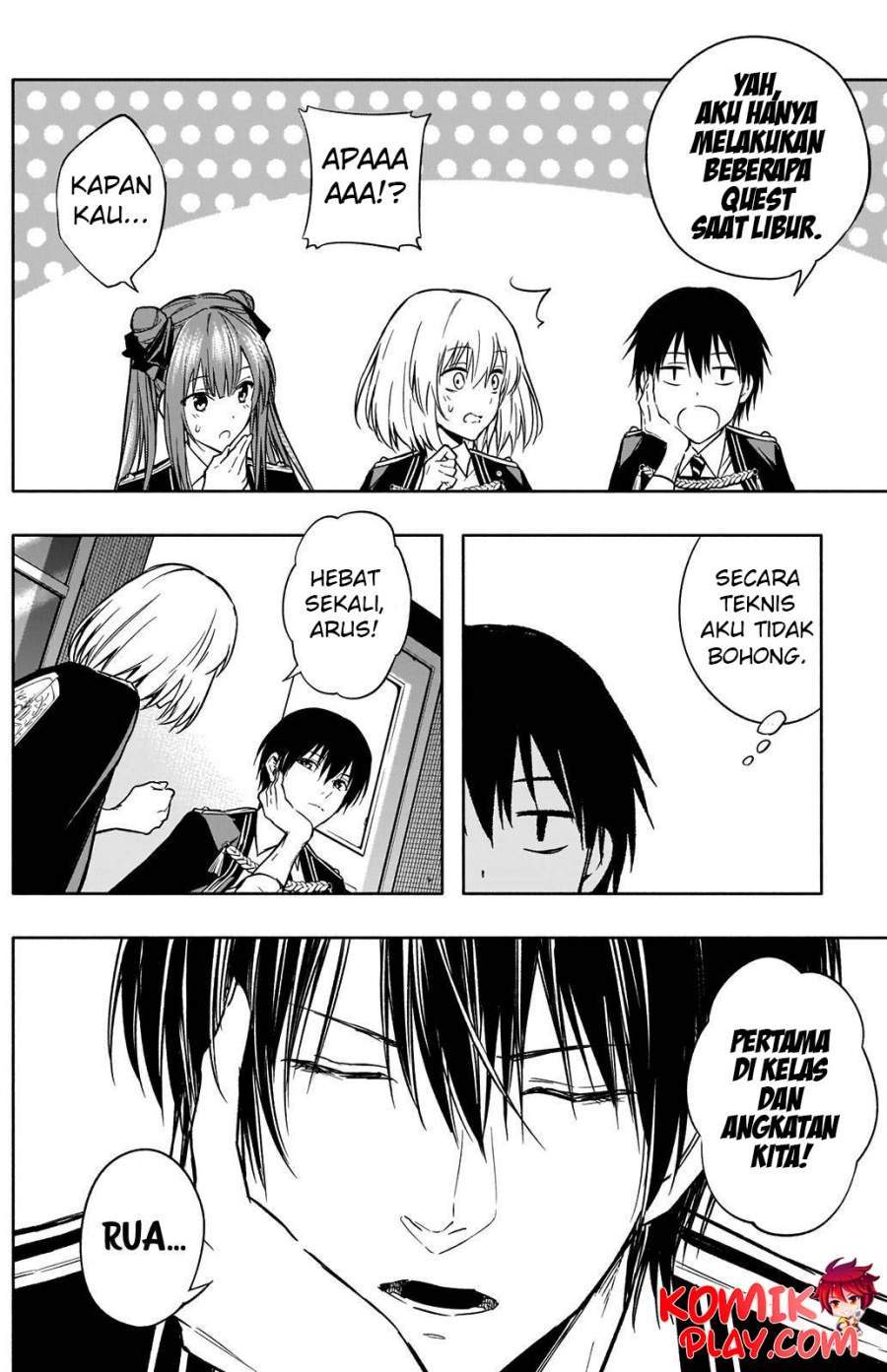 Ouritsu Mahou Gakuen no Saikasei: Slum Agari no Saikyou Mahoushi, Kizoku darake no Gakuen de Musou suru Chapter 31 - halaman 11