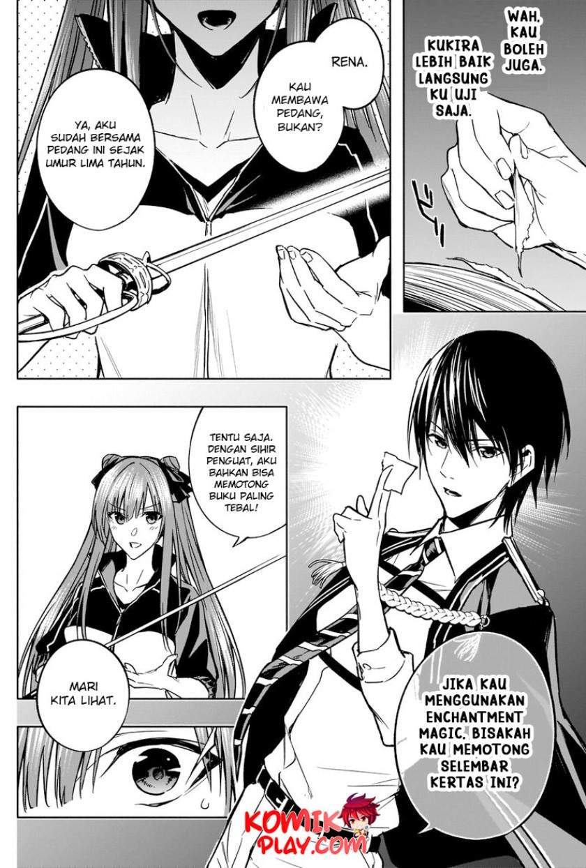Ouritsu Mahou Gakuen no Saikasei: Slum Agari no Saikyou Mahoushi, Kizoku darake no Gakuen de Musou suru Chapter 32 - halaman 2