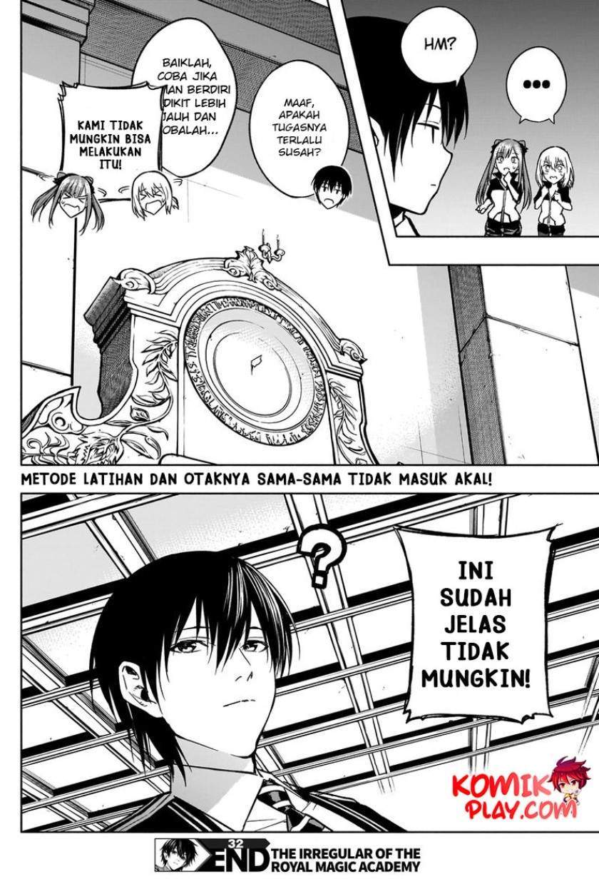 Ouritsu Mahou Gakuen no Saikasei: Slum Agari no Saikyou Mahoushi, Kizoku darake no Gakuen de Musou suru Chapter 32 - halaman 7