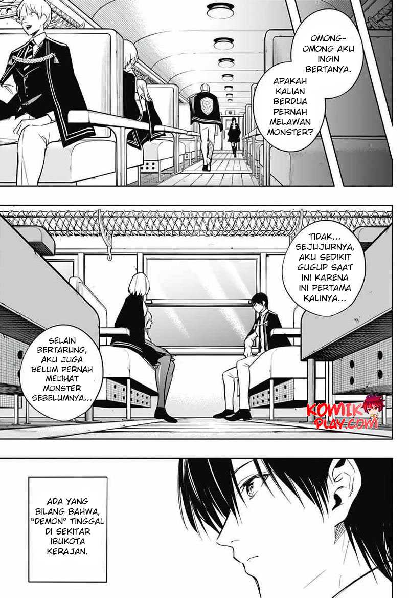 Ouritsu Mahou Gakuen no Saikasei: Slum Agari no Saikyou Mahoushi, Kizoku darake no Gakuen de Musou suru Chapter 35 - halaman 9