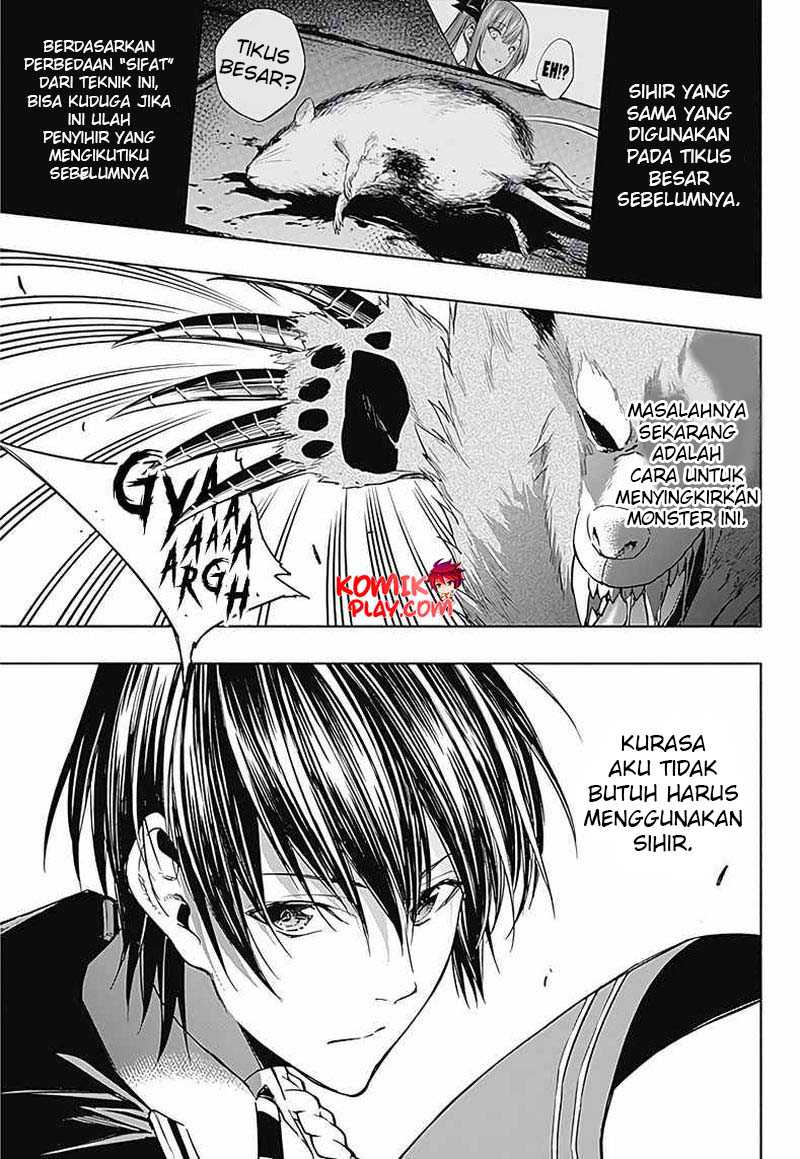 Ouritsu Mahou Gakuen no Saikasei: Slum Agari no Saikyou Mahoushi, Kizoku darake no Gakuen de Musou suru Chapter 39 - halaman 1