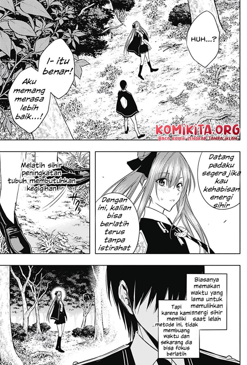 Ouritsu Mahou Gakuen no Saikasei: Slum Agari no Saikyou Mahoushi, Kizoku darake no Gakuen de Musou suru Chapter 45 - halaman 2