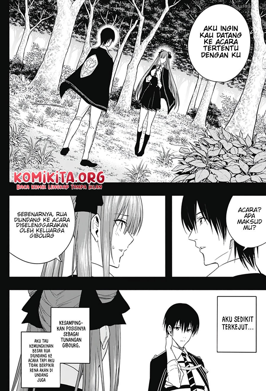 Ouritsu Mahou Gakuen no Saikasei: Slum Agari no Saikyou Mahoushi, Kizoku darake no Gakuen de Musou suru Chapter 46 - halaman 4