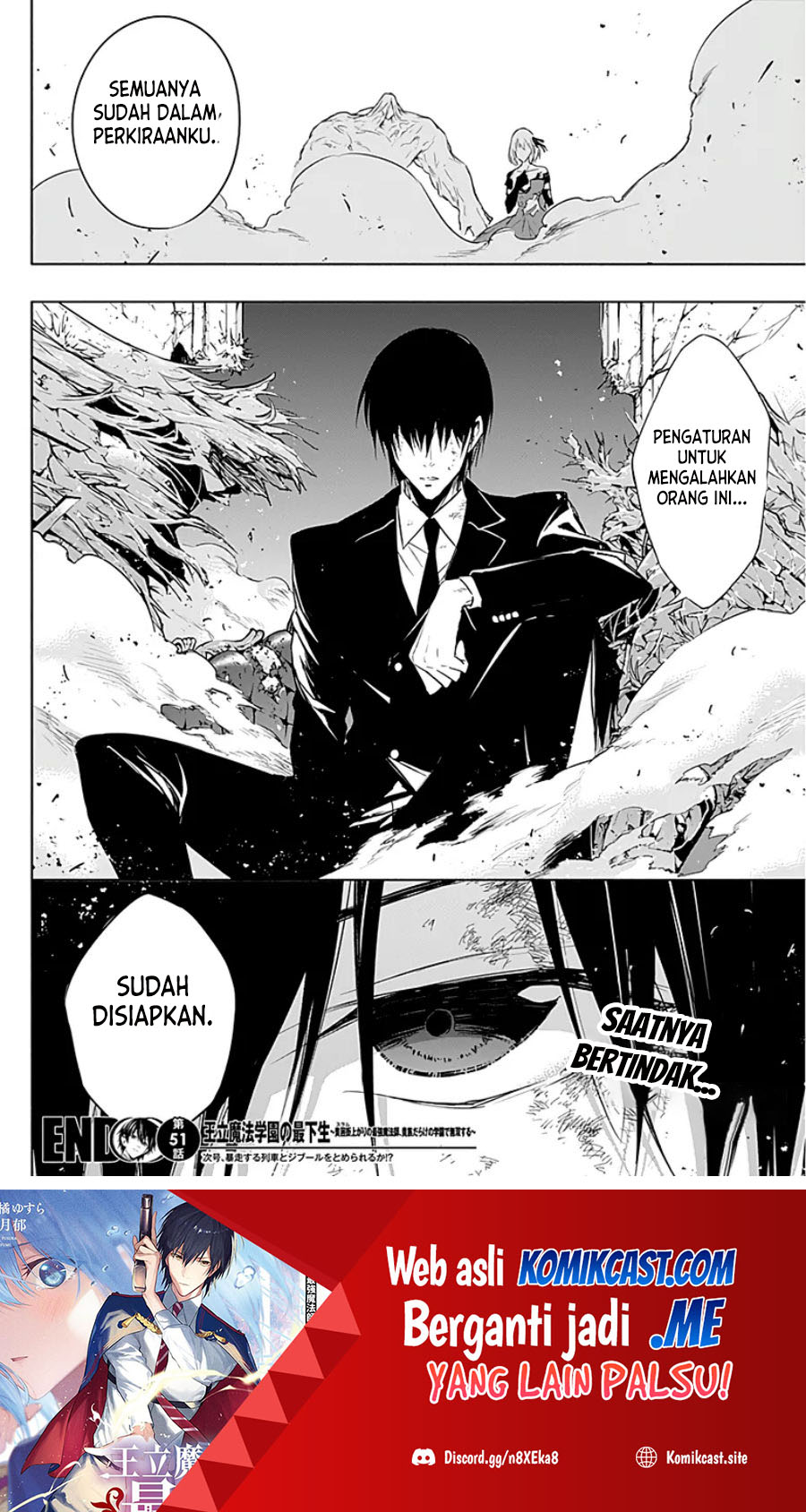 Ouritsu Mahou Gakuen no Saikasei: Slum Agari no Saikyou Mahoushi, Kizoku darake no Gakuen de Musou suru Chapter 51 - halaman 8