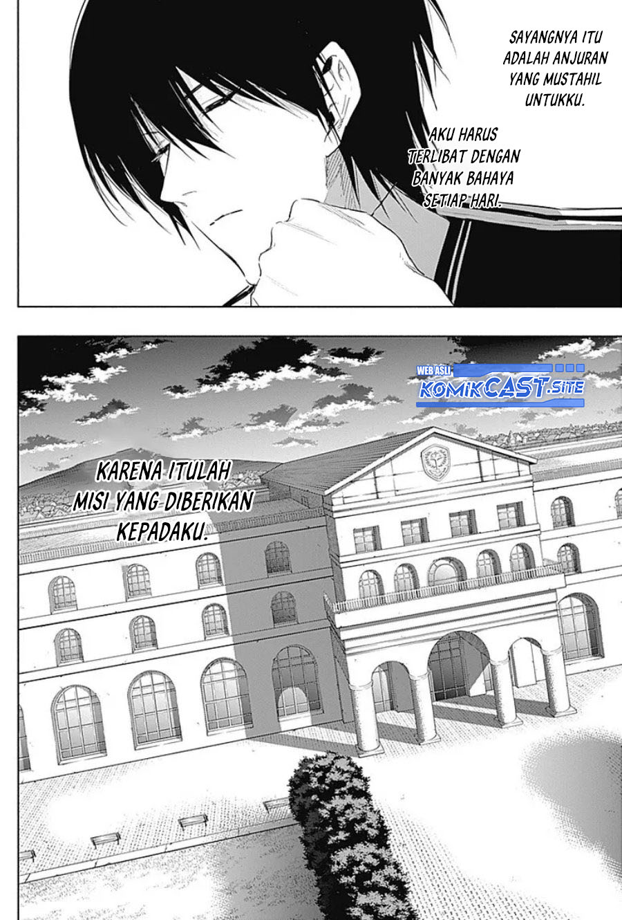 Ouritsu Mahou Gakuen no Saikasei: Slum Agari no Saikyou Mahoushi, Kizoku darake no Gakuen de Musou suru Chapter 57 - halaman 1