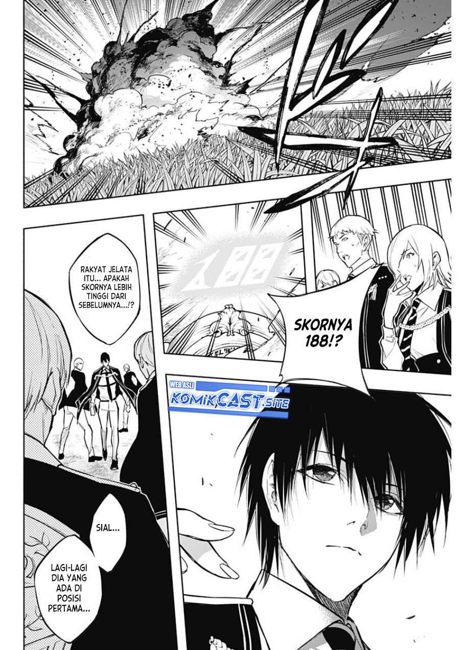 Ouritsu Mahou Gakuen no Saikasei: Slum Agari no Saikyou Mahoushi, Kizoku darake no Gakuen de Musou suru Chapter 79 - halaman 1