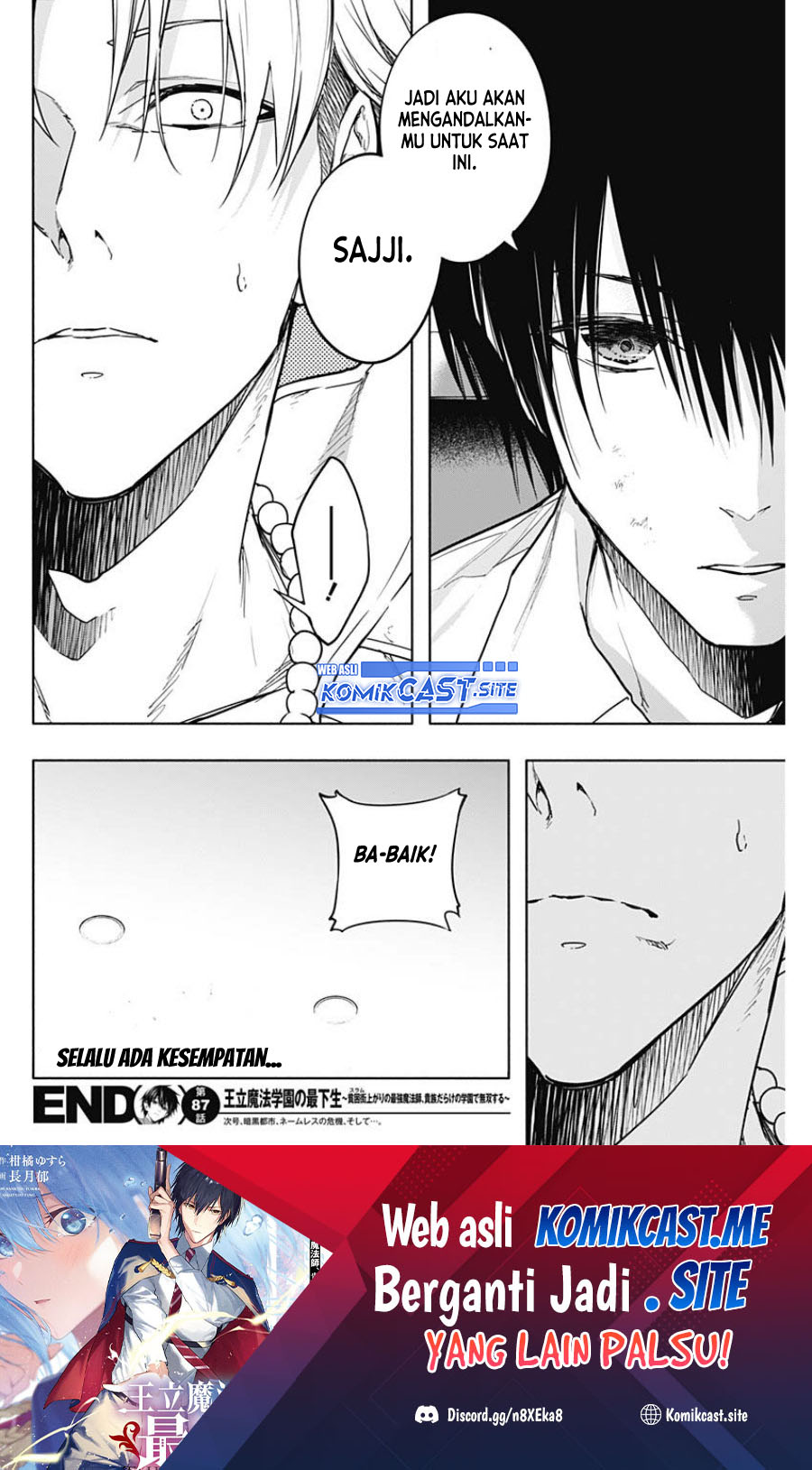 Ouritsu Mahou Gakuen no Saikasei: Slum Agari no Saikyou Mahoushi, Kizoku darake no Gakuen de Musou suru Chapter 87 - halaman 9