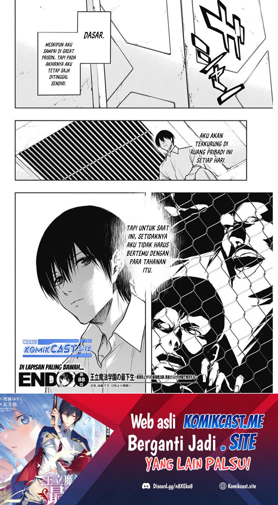 Ouritsu Mahou Gakuen no Saikasei: Slum Agari no Saikyou Mahoushi, Kizoku darake no Gakuen de Musou suru Chapter 88 - halaman 19
