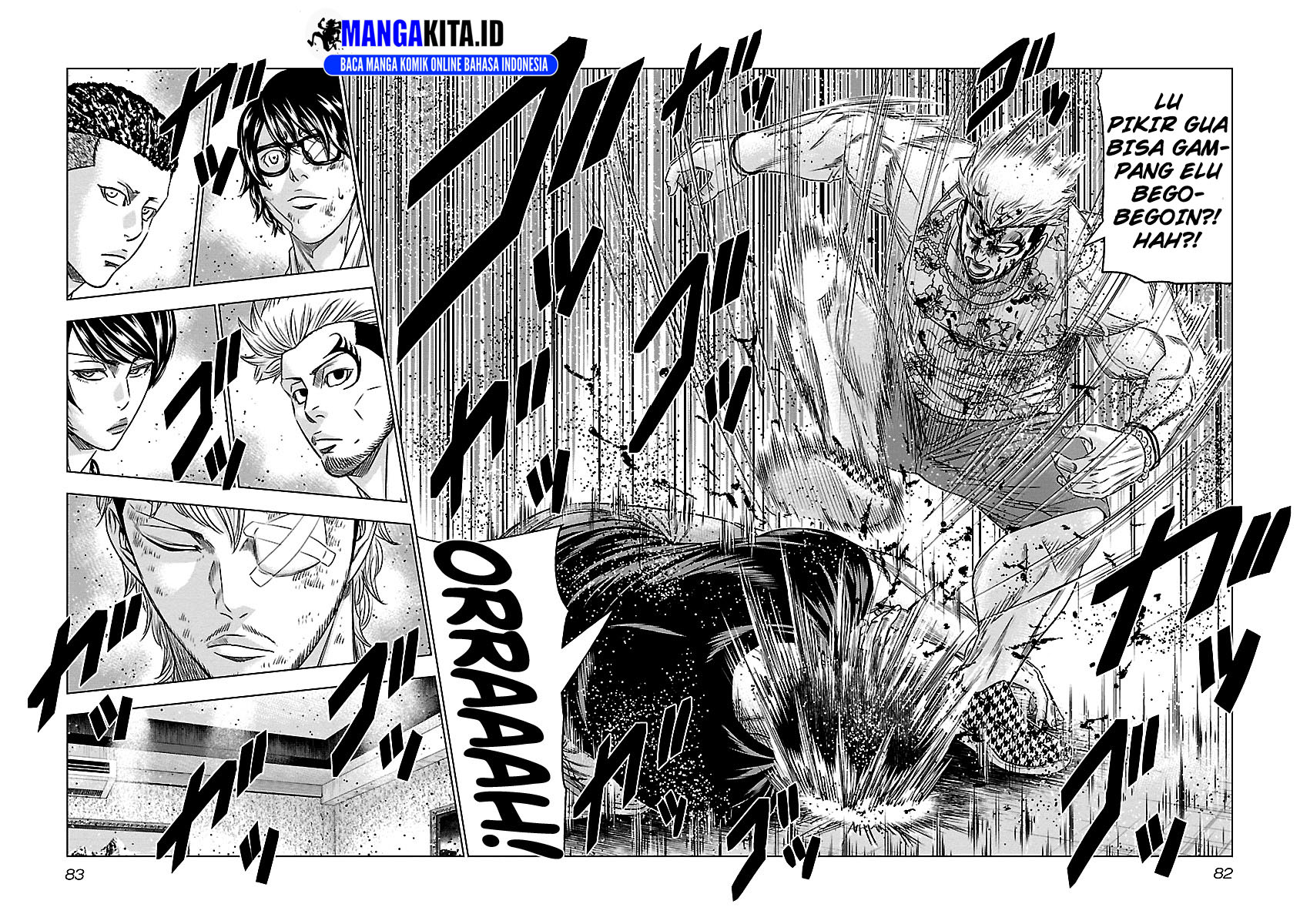 Out (Mizuta Makoto) Chapter 86 - halaman 17