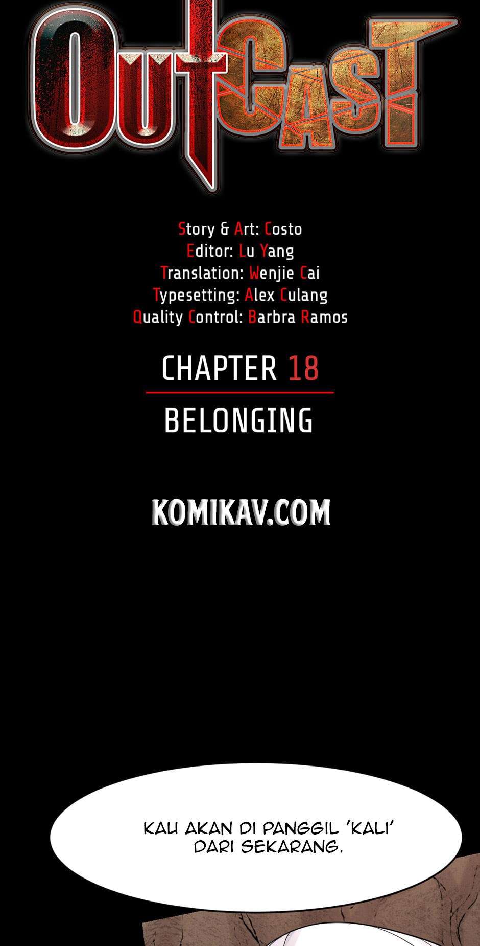 Outcast Chapter 18 - halaman 9