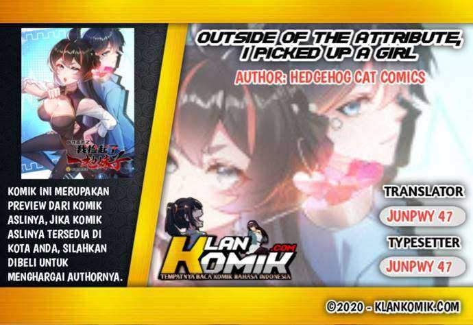 Outside Of The Attribute, I Picked Up A Girl Chapter 0 - halaman 1
