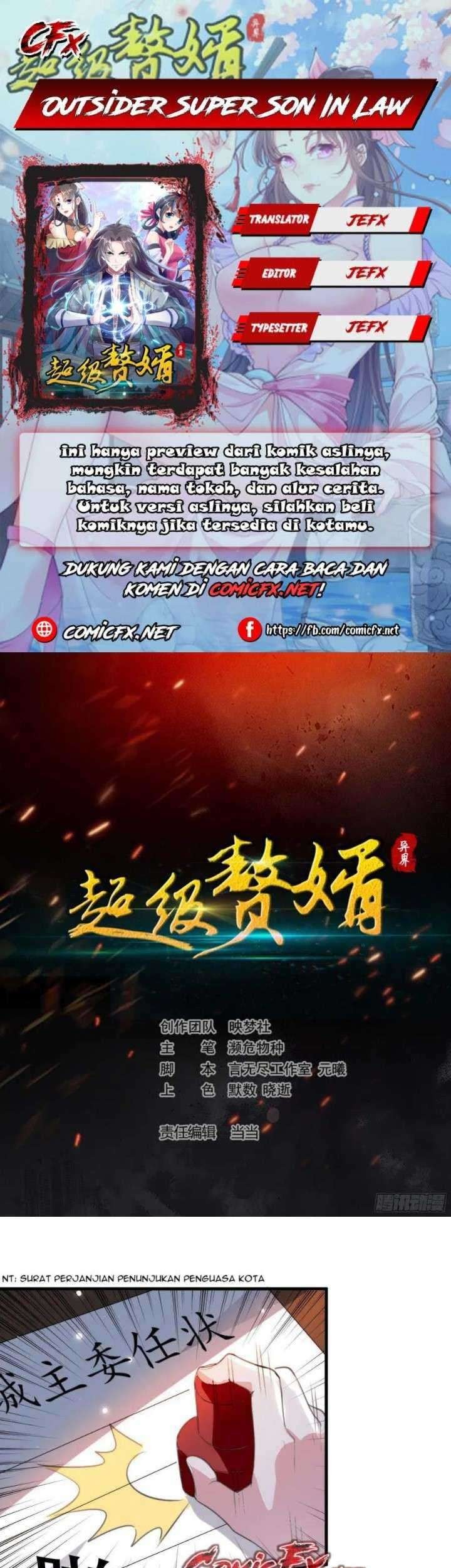 Outsider Super Son In Law Chapter 55 - halaman 1