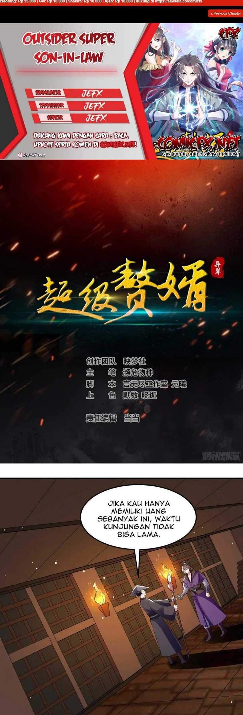 Outsider Super Son In Law Chapter 60 - halaman 1