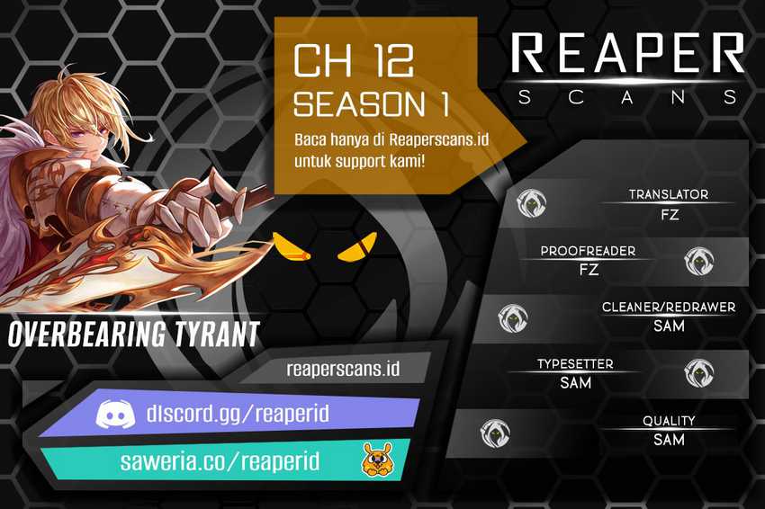 Overbearing Tyrant Chapter 12 - halaman 1
