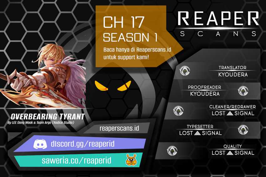 Overbearing Tyrant Chapter 17 - halaman 1