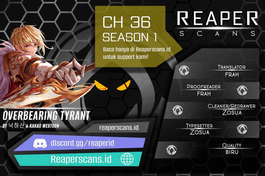Overbearing Tyrant Chapter 36 - halaman 1