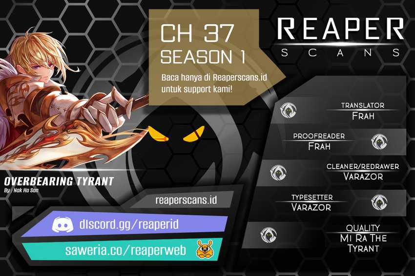 Overbearing Tyrant Chapter 37 - halaman 1