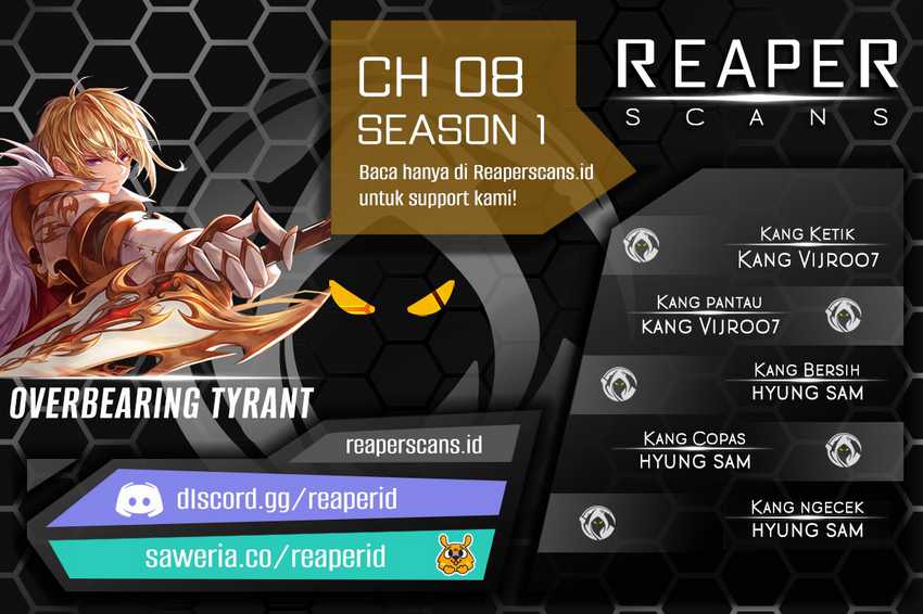 Overbearing Tyrant Chapter 8 - halaman 1