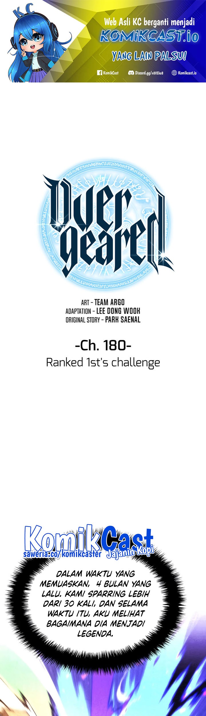 Overgeared Chapter 180 - halaman 1