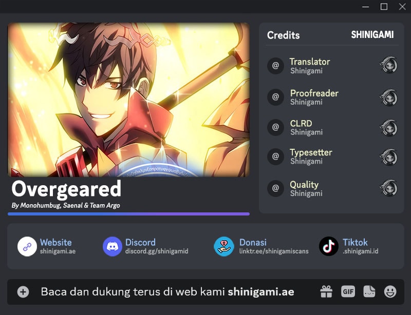 Overgeared Chapter 276 - halaman 1