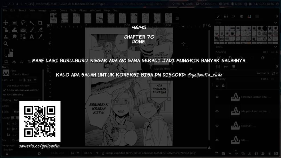 Overlord Chapter 70 - halaman 46