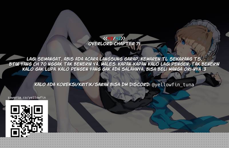 Overlord Chapter 71 - halaman 43