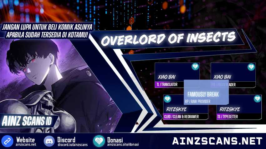 Overlord of Insects Chapter 32 - halaman 1