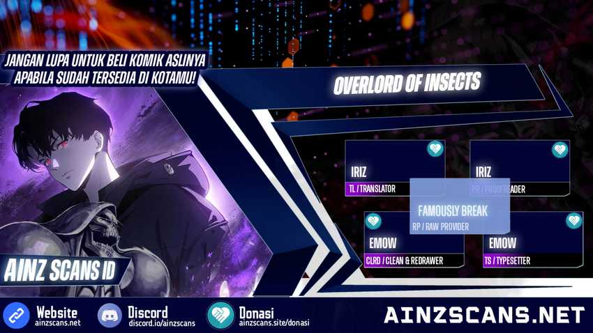 Overlord of Insects Chapter 44 - halaman 1