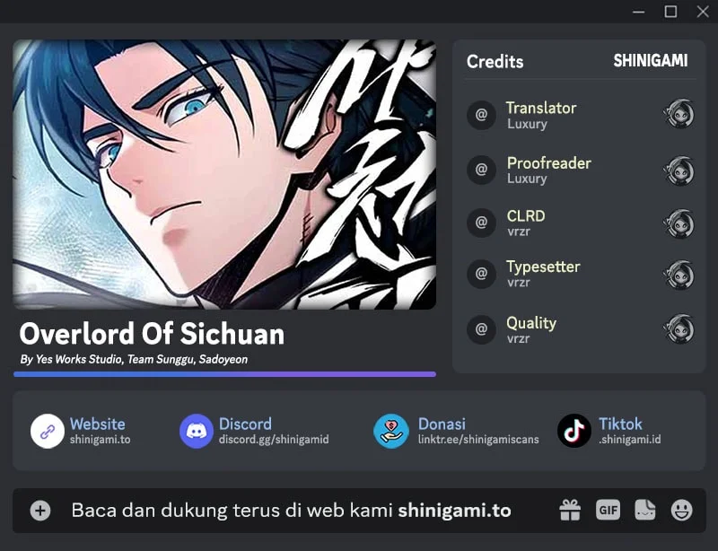 Overlord Of Sichuan Chapter 4 - halaman 1