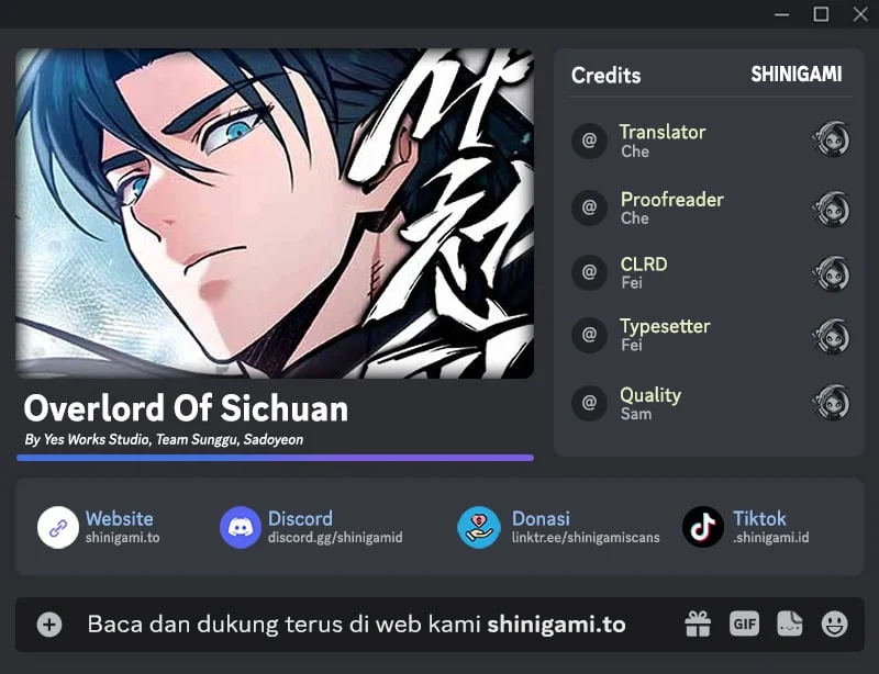 Overlord Of Sichuan Chapter 9 - halaman 1