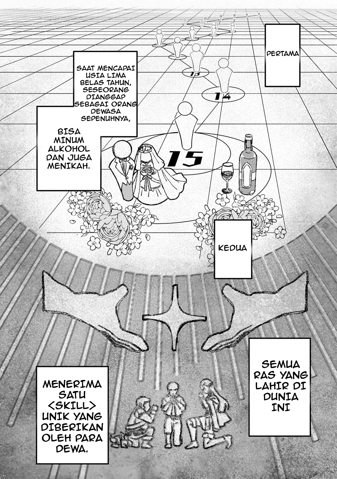 Overpowered in Another World with a Brainwashing Skill?!: I’ll Be Executed If I’m Found Out, so I Tried to Live an Honest Life… But Now I’m Surrounded by Beautiful Girls?! Chapter 1 - halaman 13