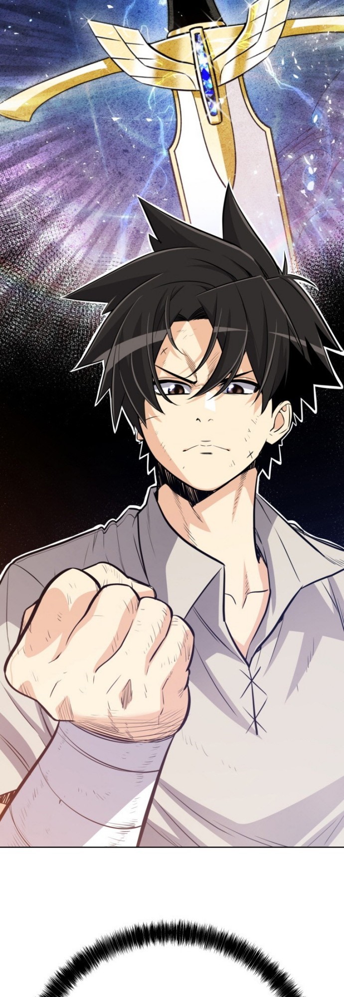 Overpowered Sword Chapter 11 - halaman 54