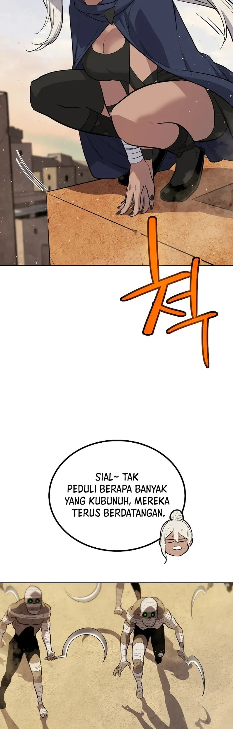 Overpowered Sword Chapter 135 - halaman 34