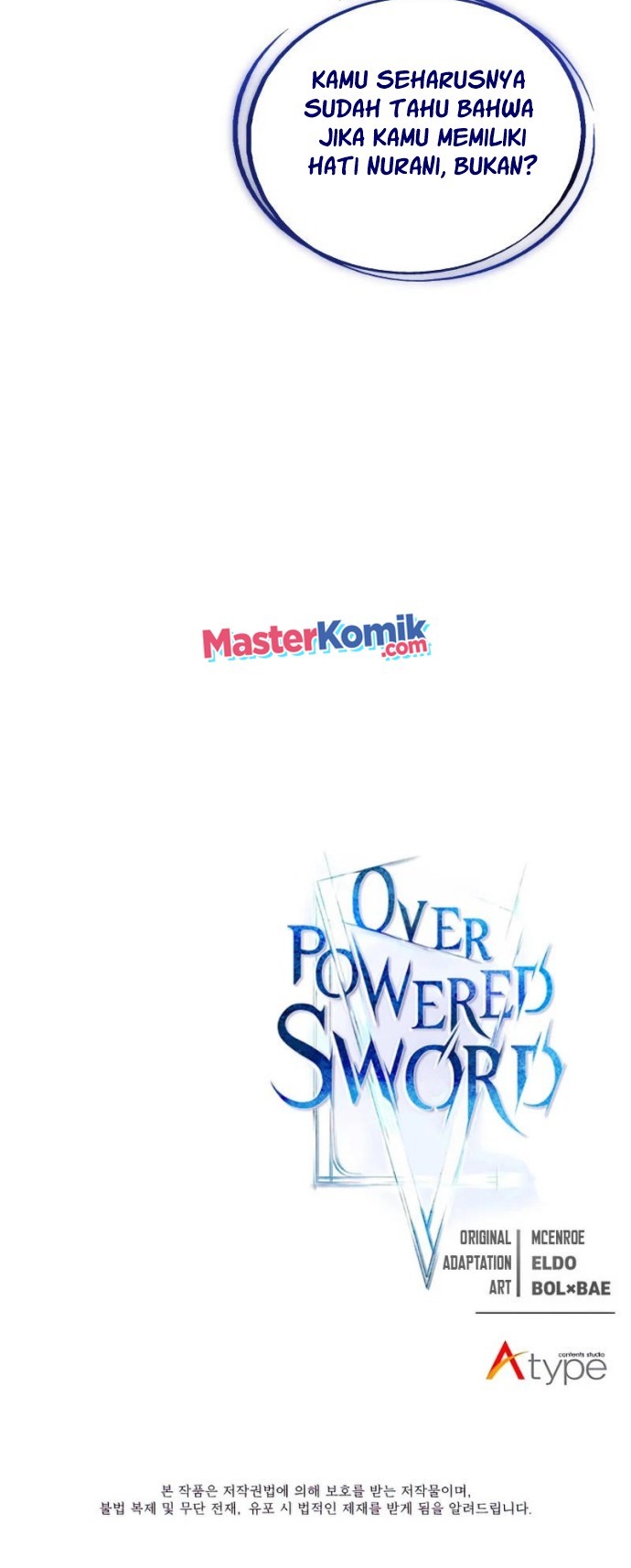 Overpowered Sword Chapter 24 - halaman 57