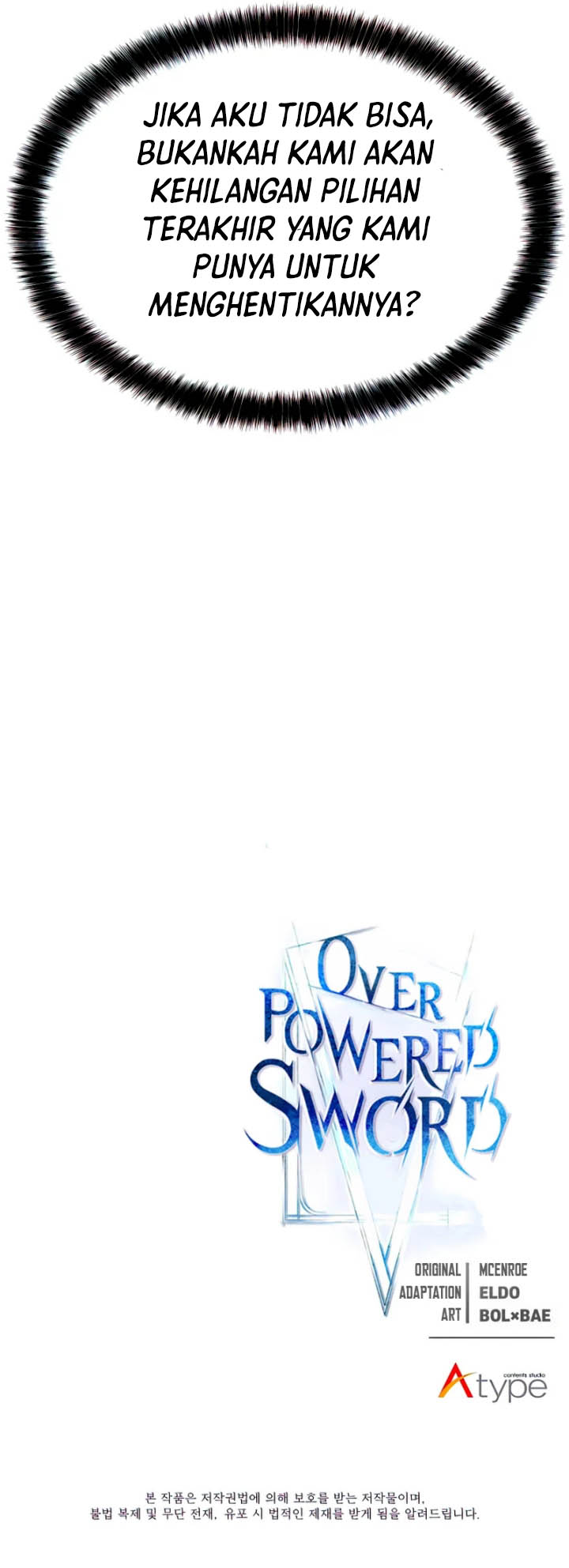 Overpowered Sword Chapter 39 - halaman 62
