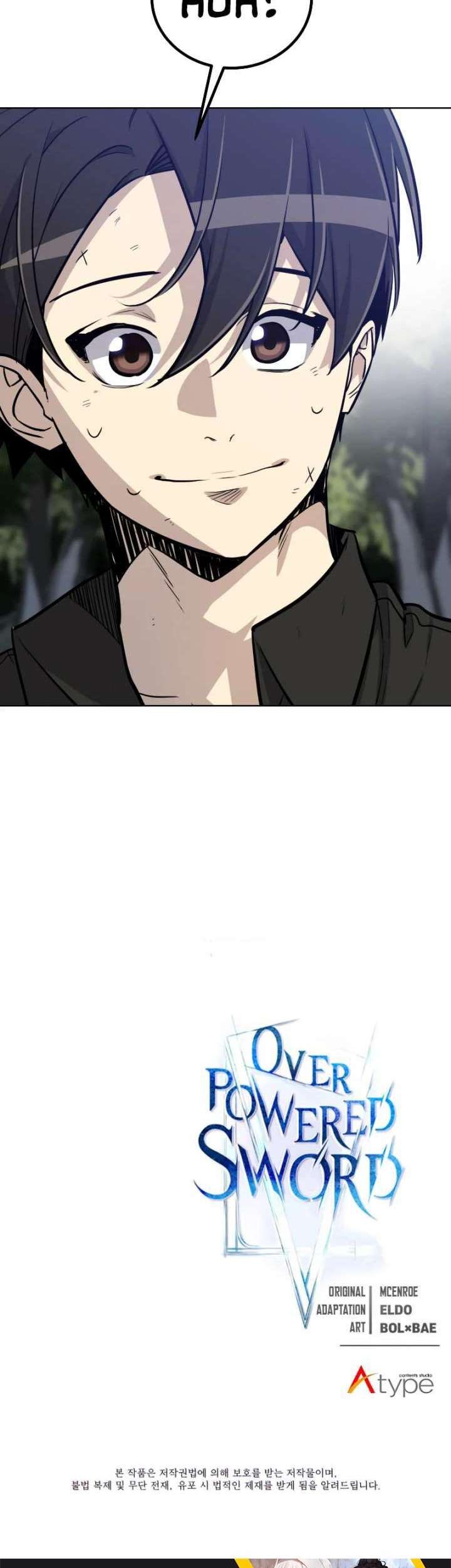 Overpowered Sword Chapter 52 - halaman 54