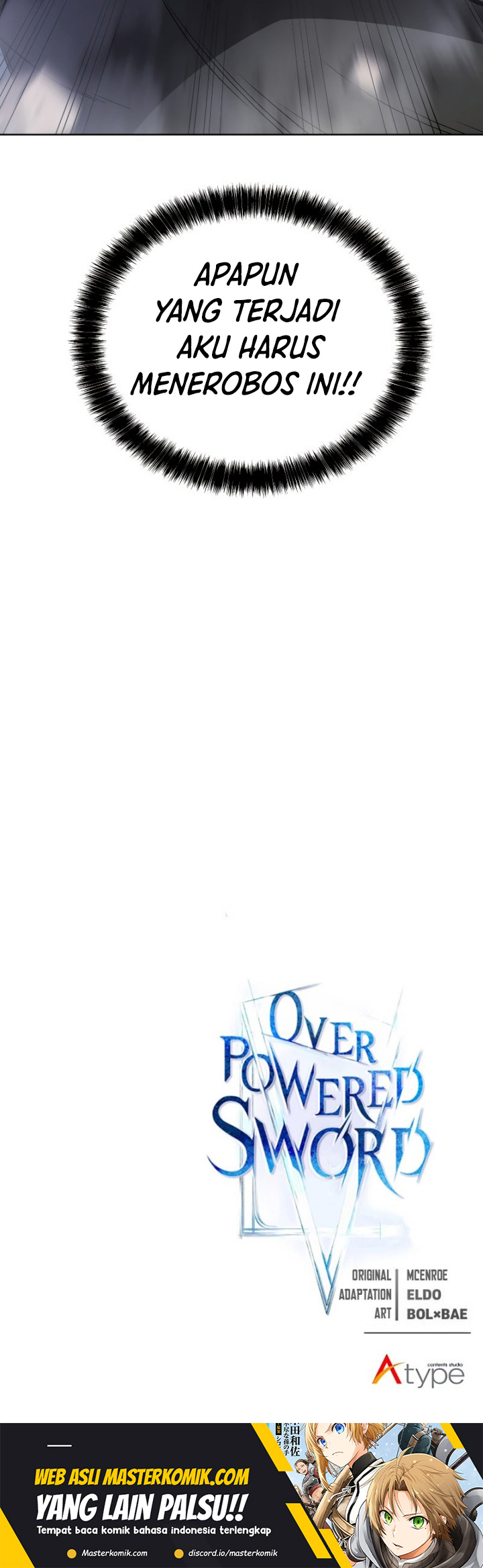 Overpowered Sword Chapter 55 - halaman 58