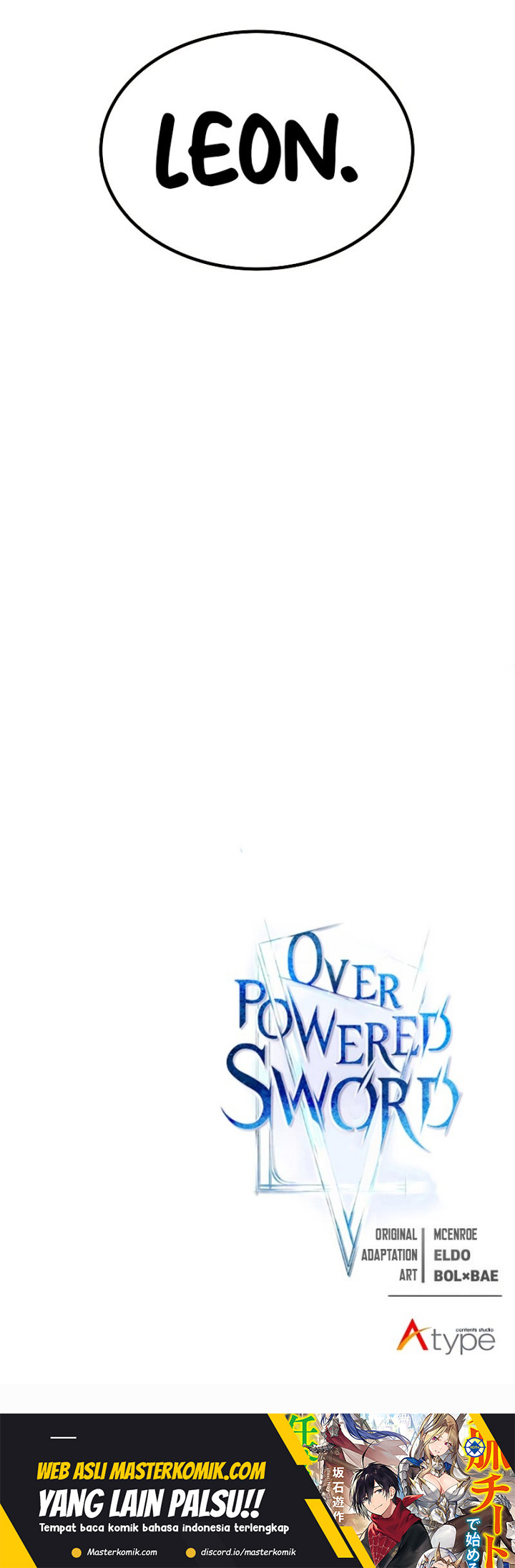 Overpowered Sword Chapter 56 - halaman 58