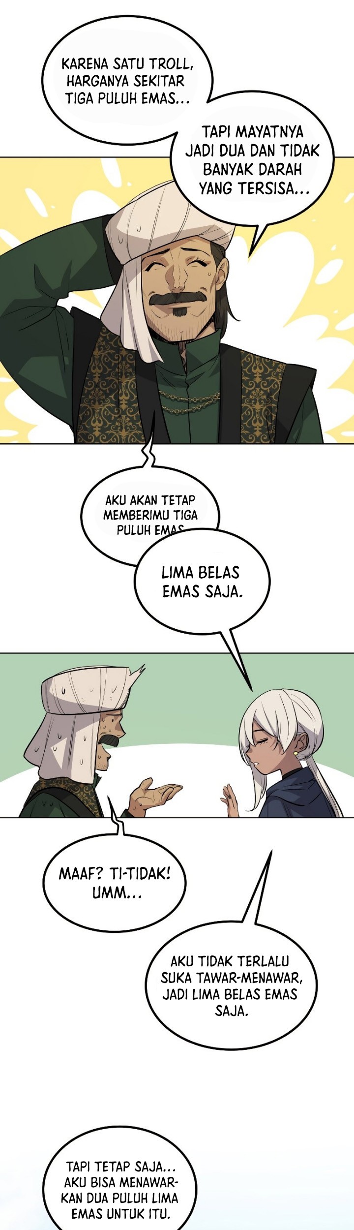 Overpowered Sword Chapter 57 - halaman 42