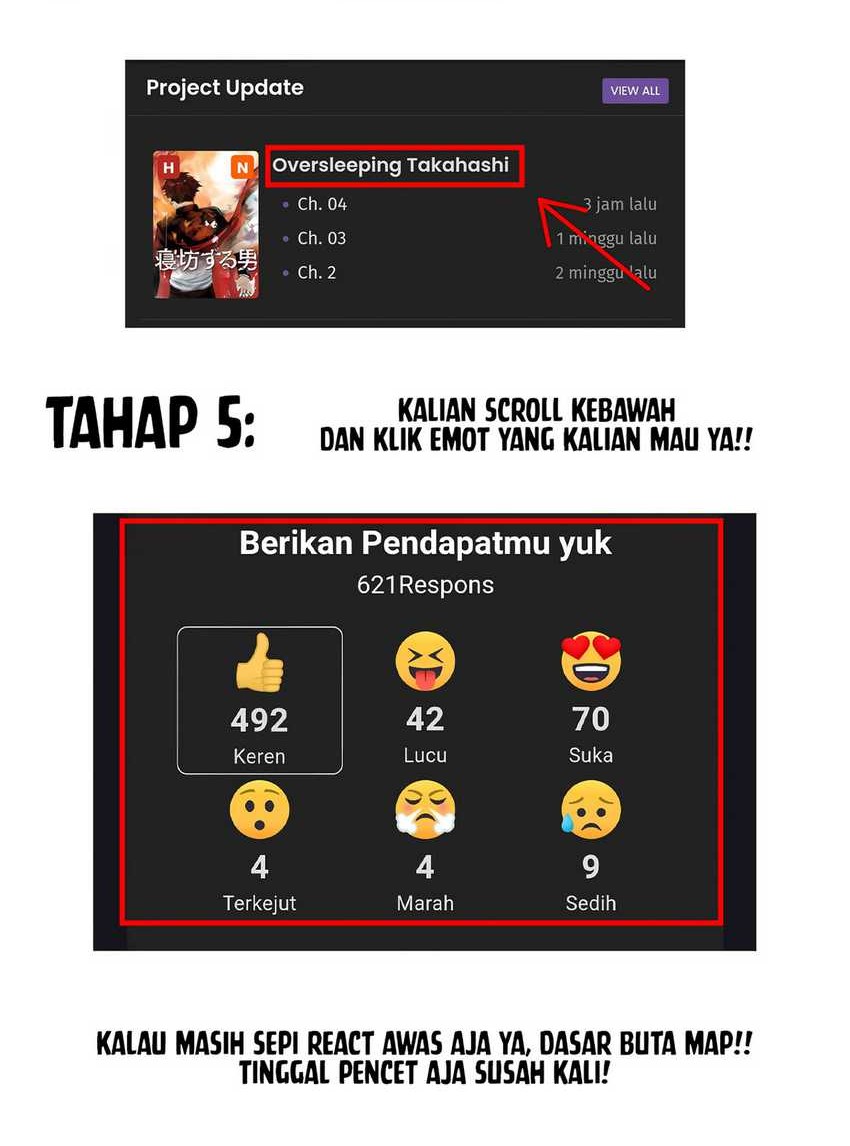 Oversleeping Takahashi Chapter 12 - halaman 3
