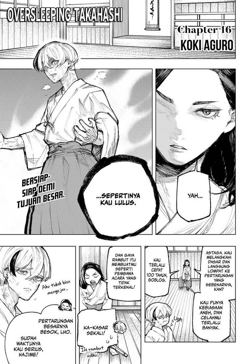 Oversleeping Takahashi Chapter 16 - halaman 4