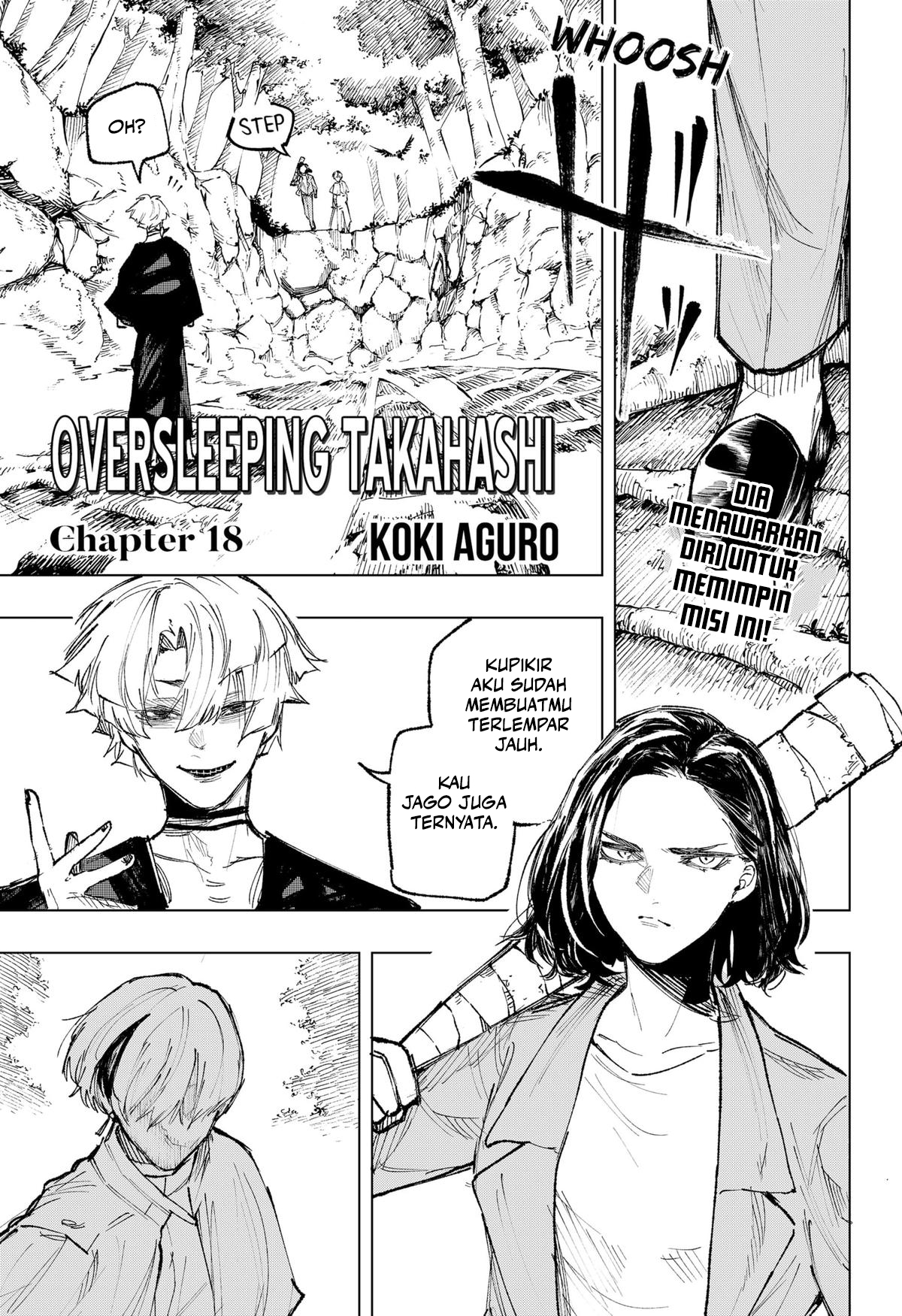 Oversleeping Takahashi Chapter 18 - halaman 5