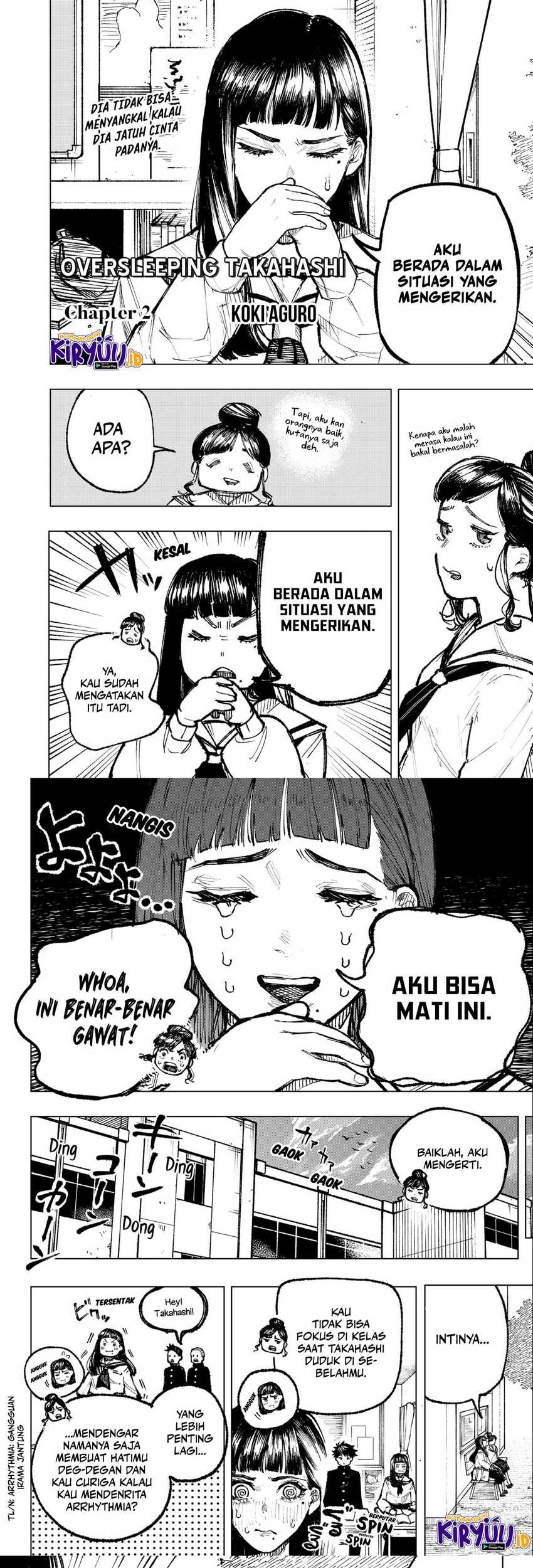 Oversleeping Takahashi Chapter 2 - halaman 3