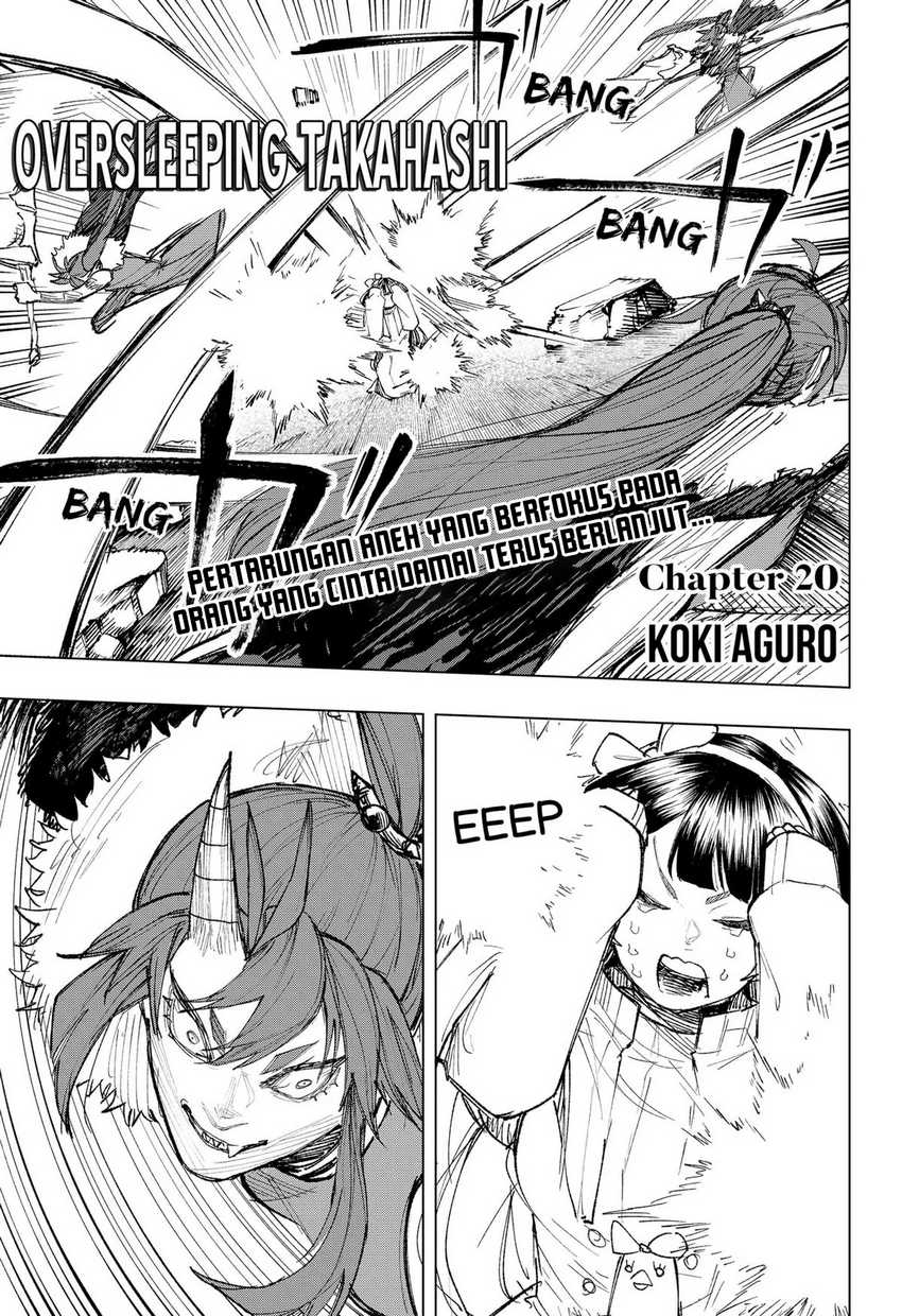 Oversleeping Takahashi Chapter 20 - halaman 4