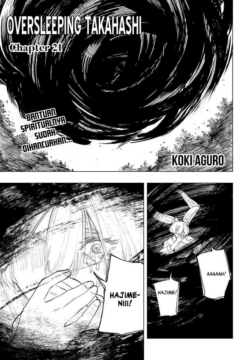 Oversleeping Takahashi Chapter 21 - halaman 4